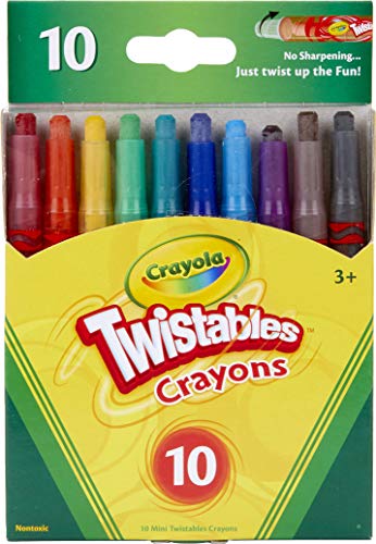 Crayola Mini Twistables Crayons 10 Count