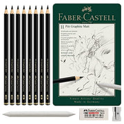 Faber-Castell Pitt Graphite Matt Set Tin of 11