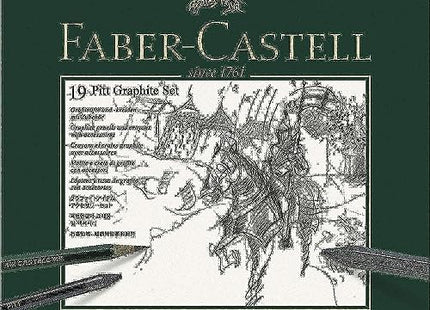 Faber-Castell Pitt Graphite Set Tin - Medium