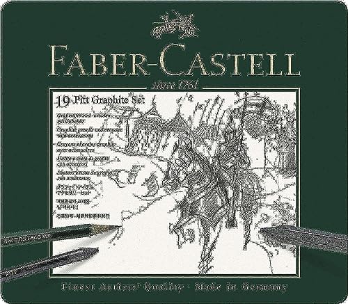 Faber-Castell Pitt Graphite Set Tin - Medium