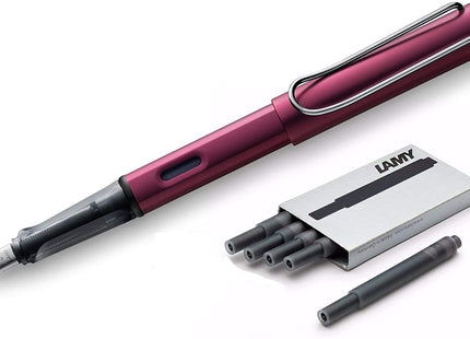 Lamy AL-star Fountain Pen - Black Purple