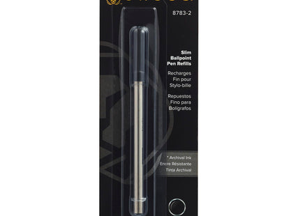 Cross Ballpoint Pen Refill Black Slim Single Pack
