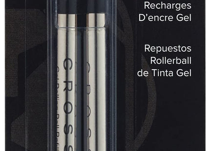 Cross Selectip Gel Rollerball Pen Refill Black 0.7mm Dual Pack