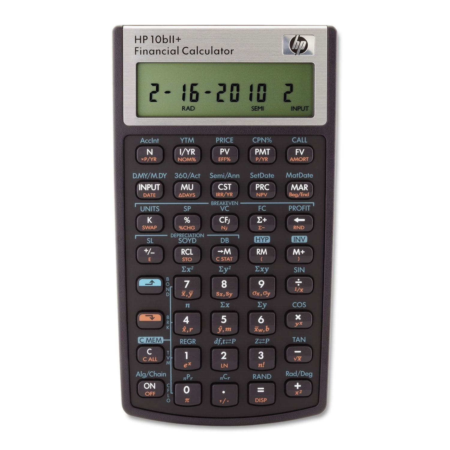 HP 10BII+ Financial Calculator