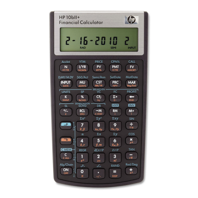 HP 10BII+ Financial Calculator