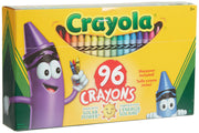Crayola Classic Color Crayons in Flip-Top Pack with Sharpener 96 Count