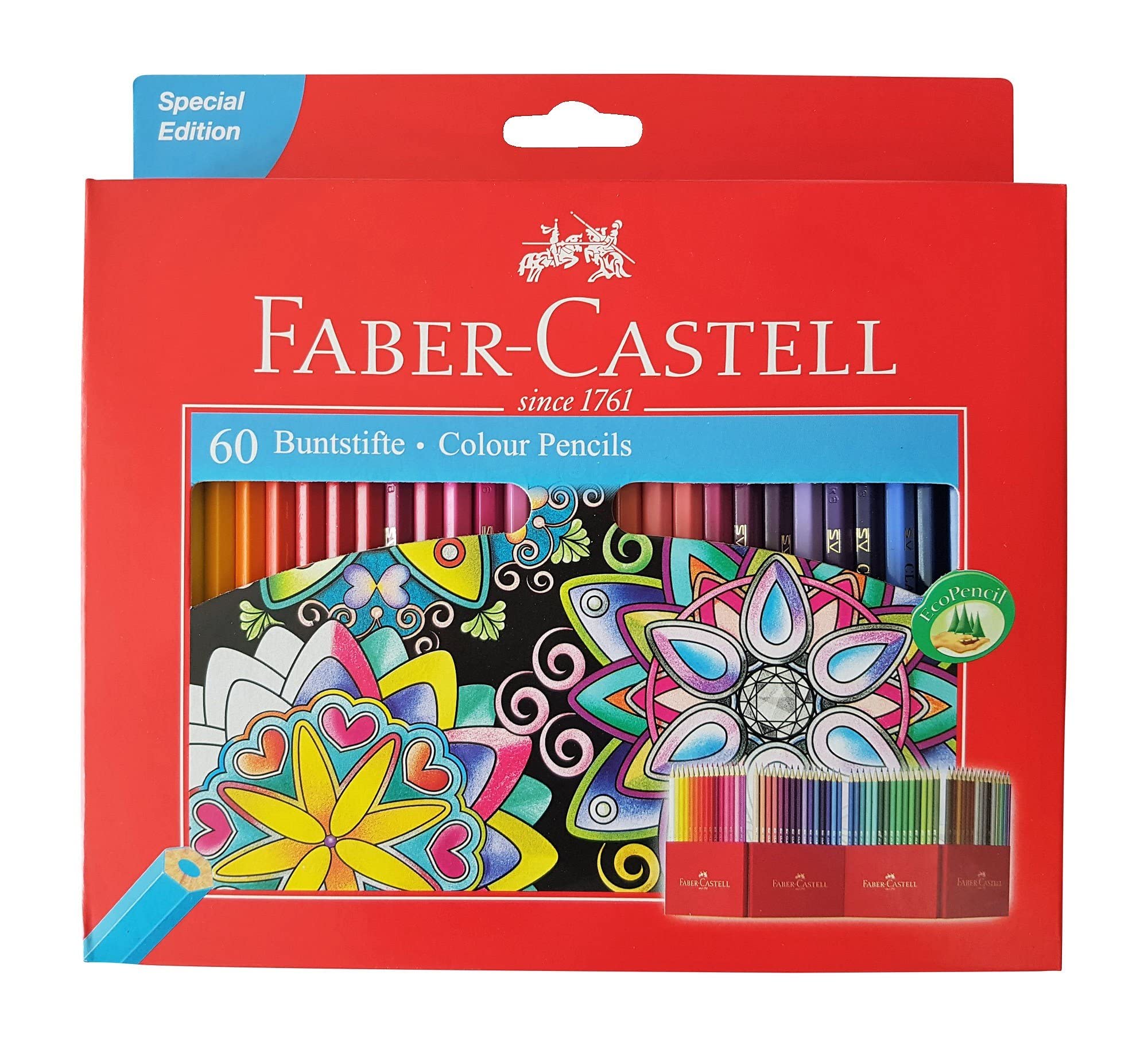 Faber-Castell Castle Colour Pencil Box of 60