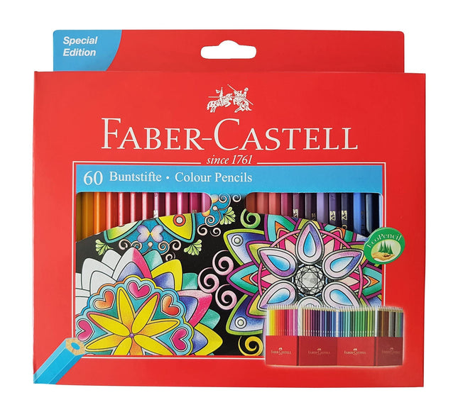Faber-Castell Castle Colour Pencil Box of 60