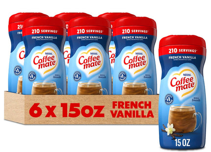 Coffee-mate French Vanilla Powdered Coffee Creamer 15oz (Pack of 6)