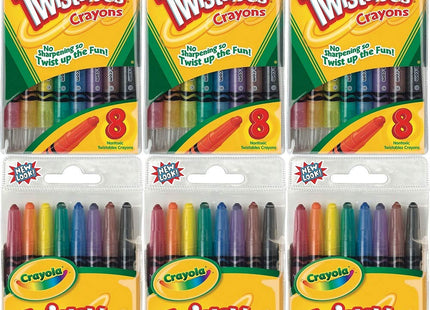 Crayola Twistables Crayons 8 Traditional Colors