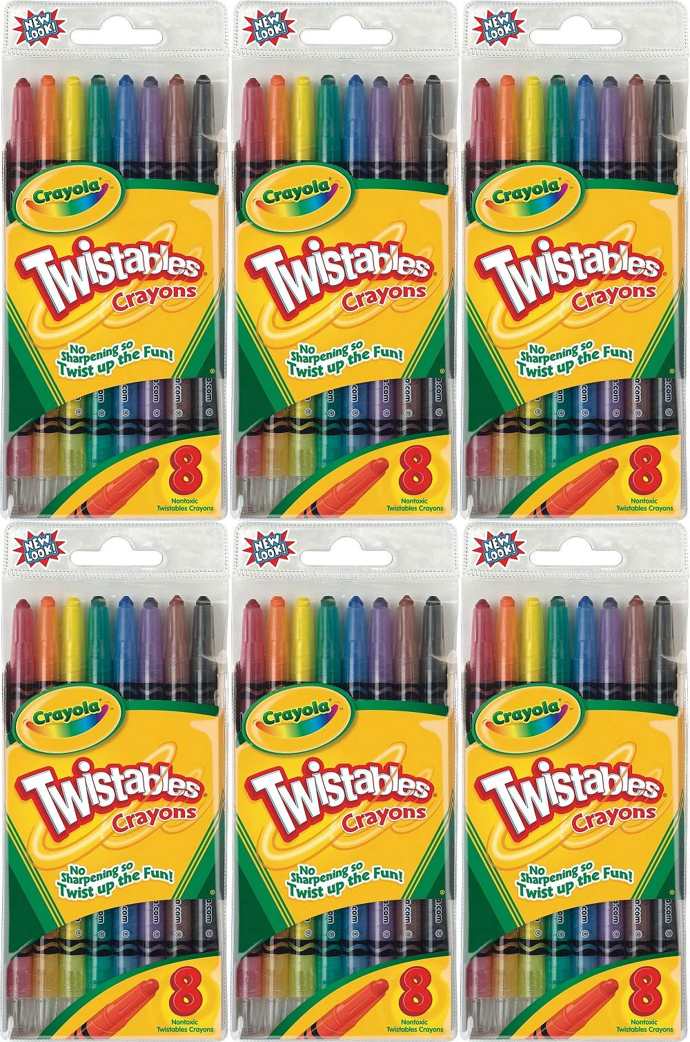Crayola Twistables Crayons 8 Traditional Colors