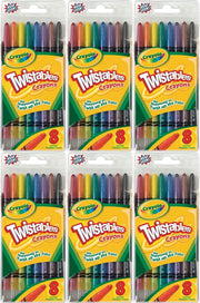 Crayola Twistables Crayons 8 Traditional Colors