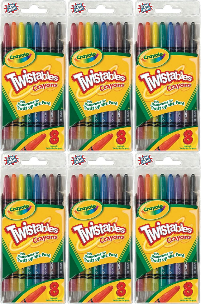 Crayola Twistables Crayons 8 Traditional Colors
