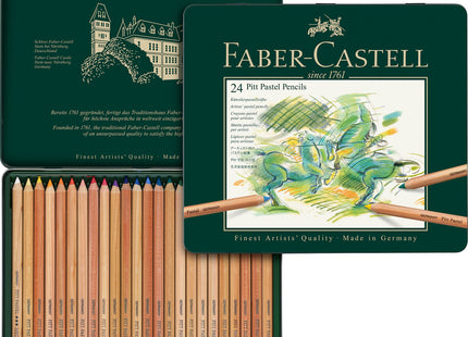 Faber-Castell Pitt Pastel Colour Pencil Tin