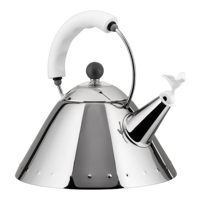 Alessi 9093 Kettle with Bird Whistle by Michael Graves