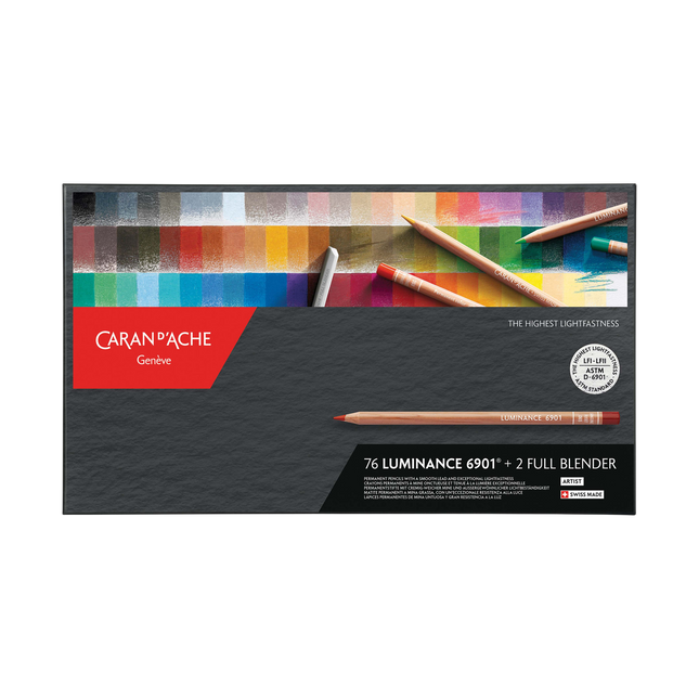 Caran d'Ache Luminance 6901 76 Plus 2 Full Blenders