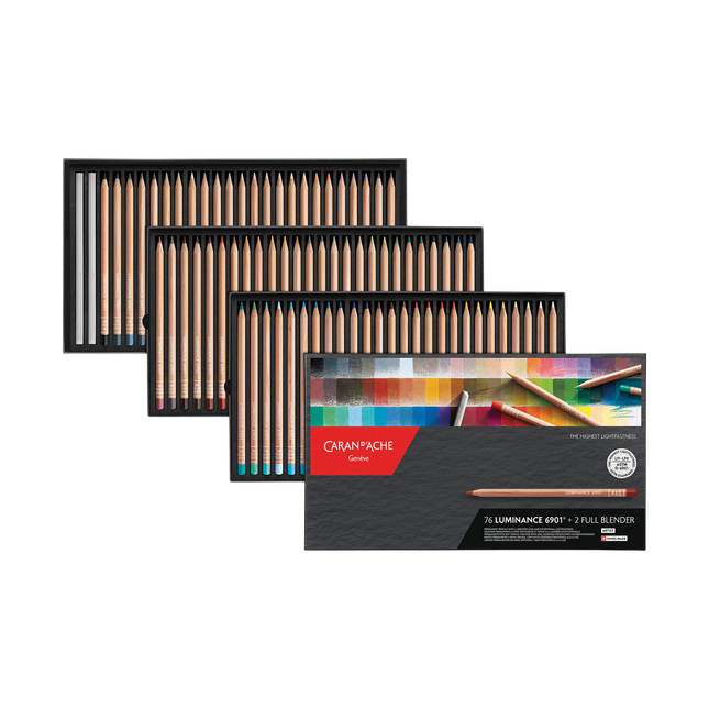 Caran d'Ache Luminance 6901 76 Plus 2 Full Blenders