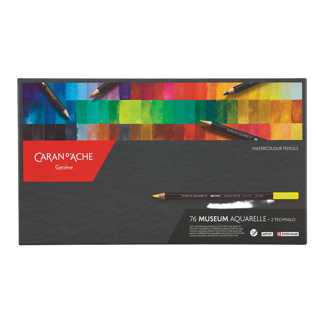 Caran d'Ache Museum Aquarelle 76 Plus 2 Colors