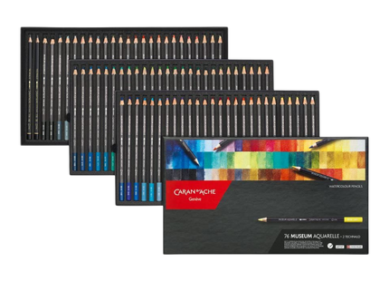 Caran d'Ache Museum Aquarelle 76 Plus 2 Colors