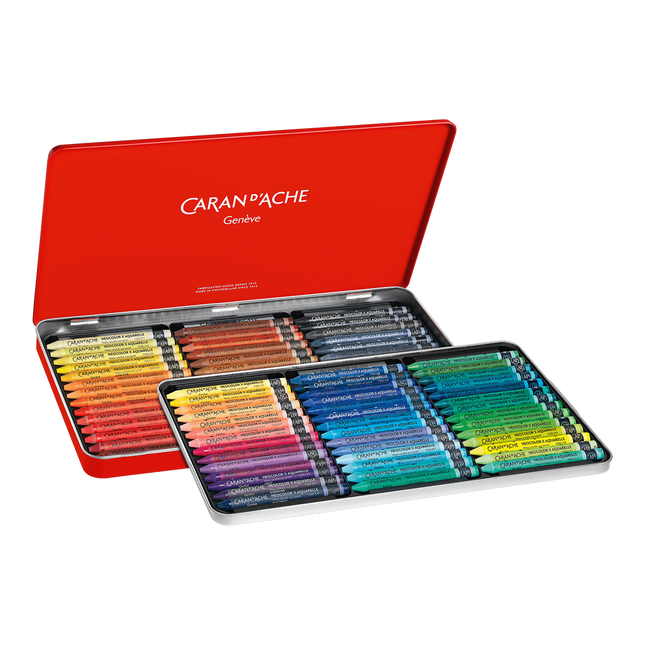 Caran d'Ache Neocolor II 84 Pastels Metal Box