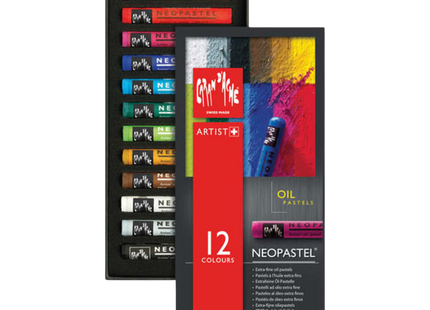 Caran d'Ache Neopastel 12 Pastels Box