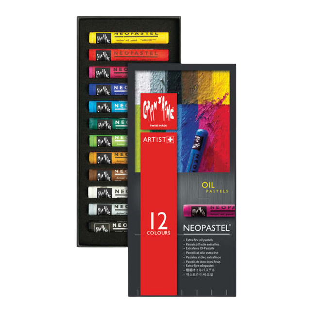 Caran d'Ache Neopastel 12 Pastels Box