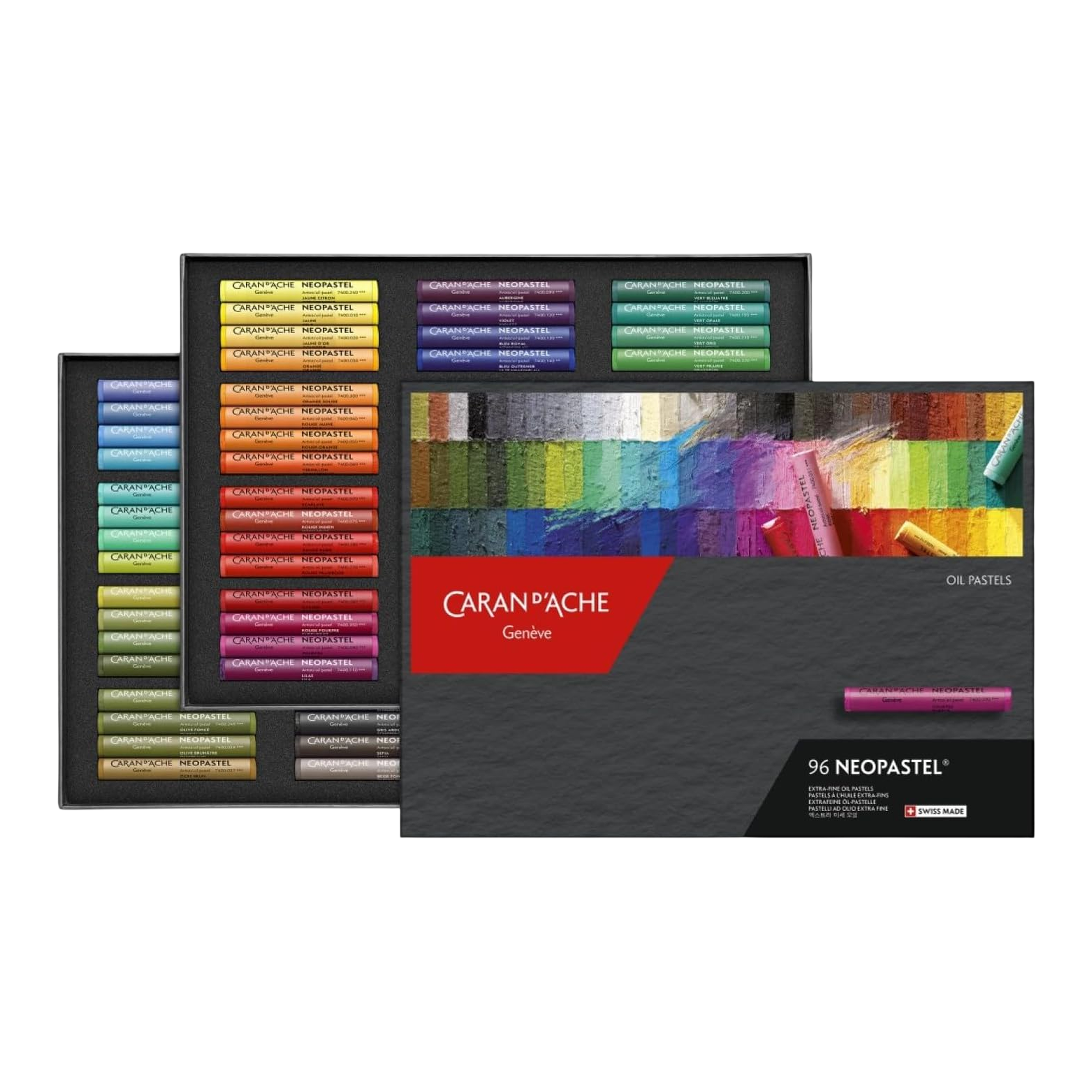 Caran d'Ache Neopastel 96 Pastels Box