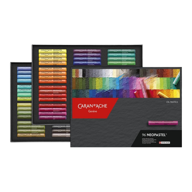 Caran d'Ache Neopastel 96 Pastels Box