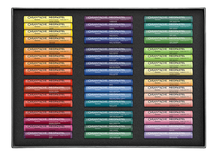 Caran d'Ache Neopastel 96 Pastels Box