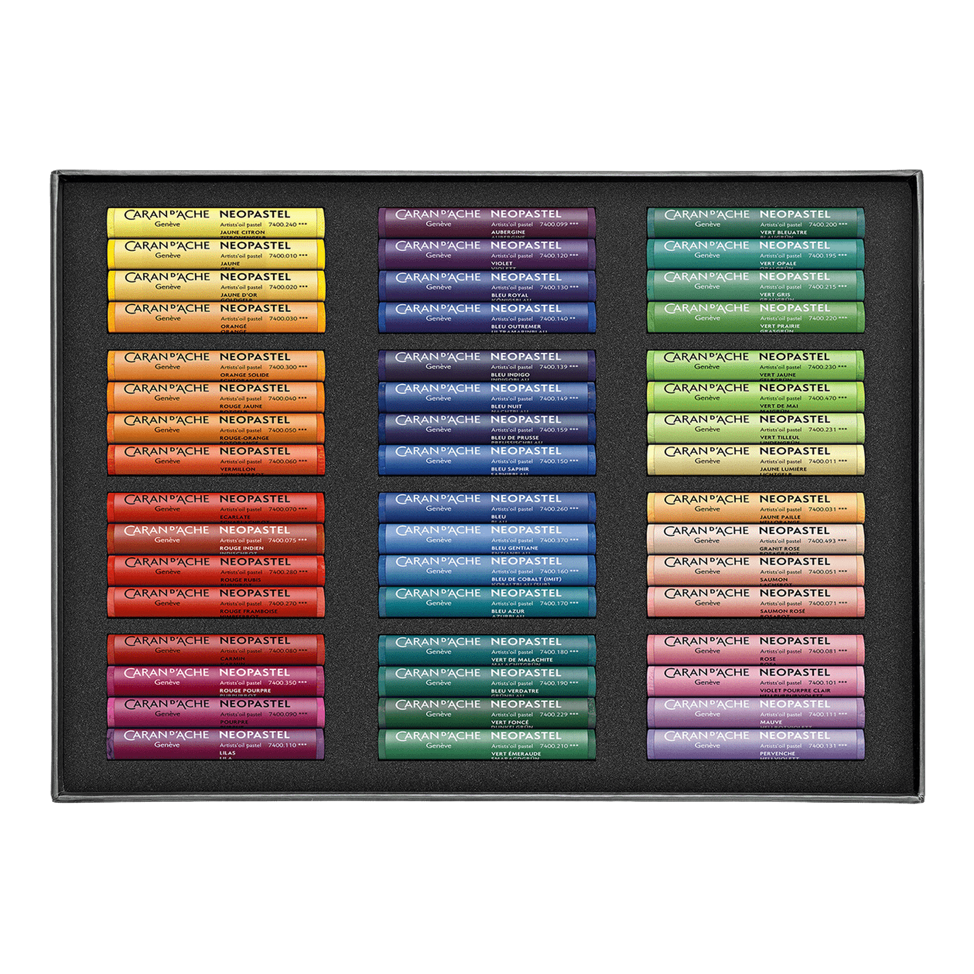 Caran d'Ache Neopastel 96 Pastels Box