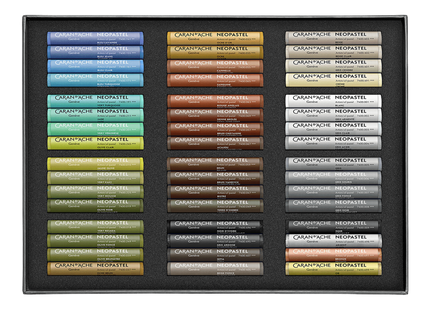 Caran d'Ache Neopastel 96 Pastels Box