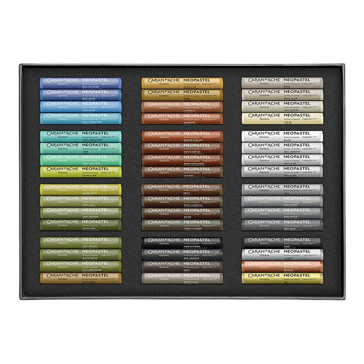 Caran d'Ache Neopastel 96 Pastels Box