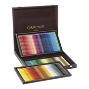 Caran d'Ache Supracolor 120 Color Pencils Wooden Box