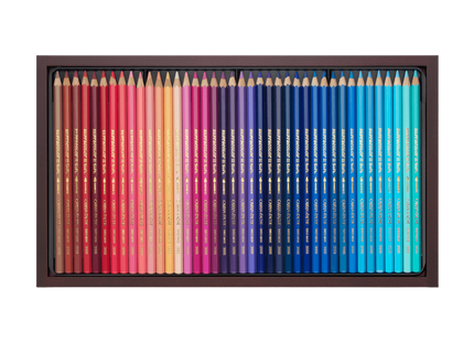 Caran d'Ache Supracolor 120 Color Pencils Wooden Box