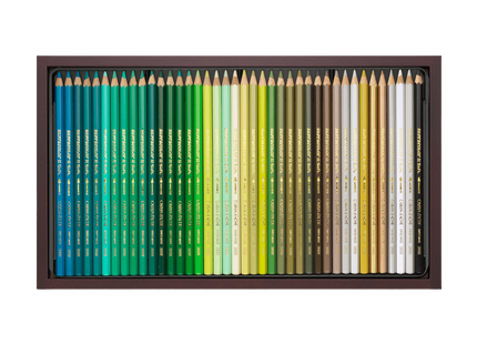 Caran d'Ache Supracolor 120 Color Pencils Wooden Box