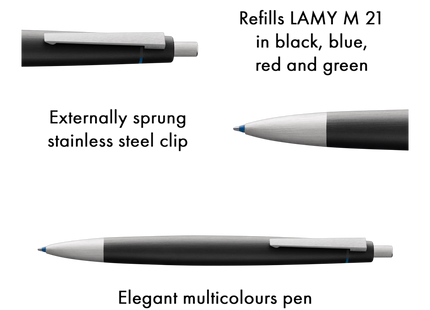 Lamy 2000 4-Colour Multifunction Pen