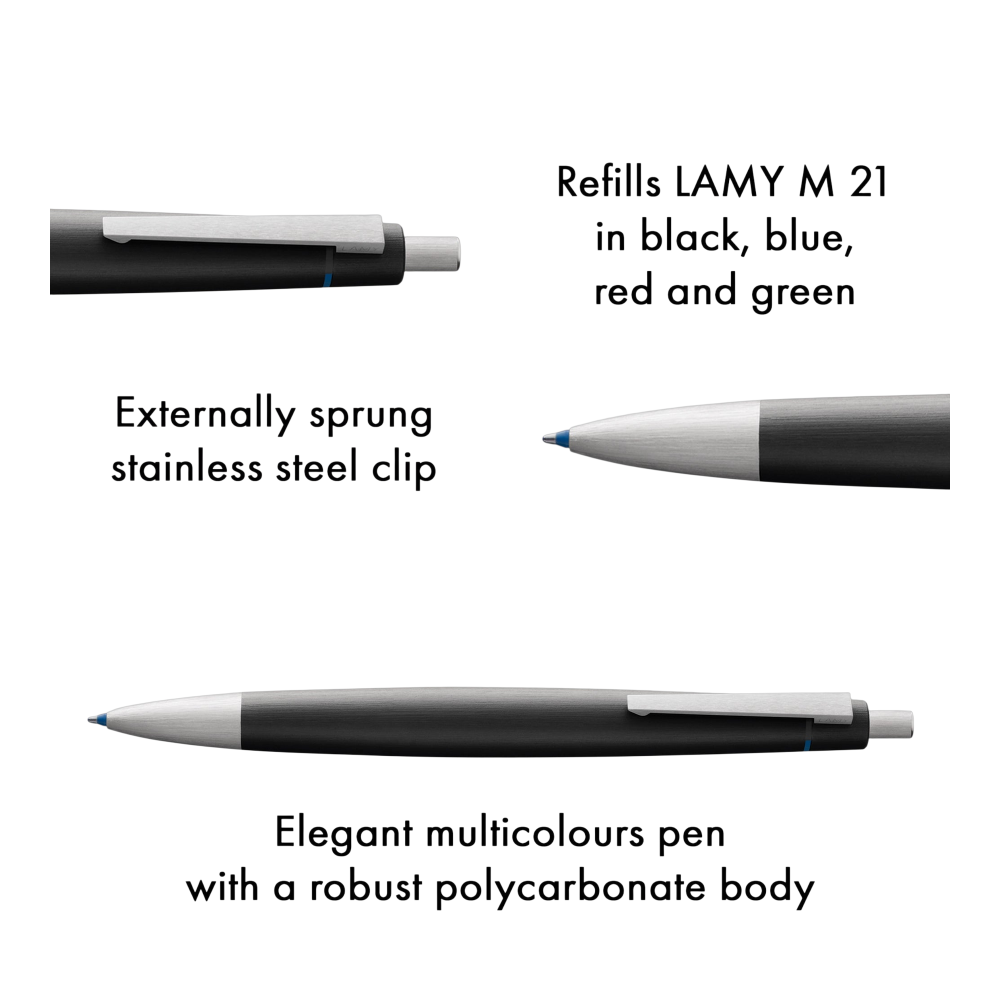 Lamy 2000 4-Colour Multifunction Pen