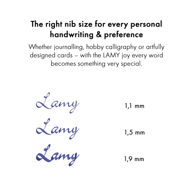 Lamy Joy Fountain Pen
