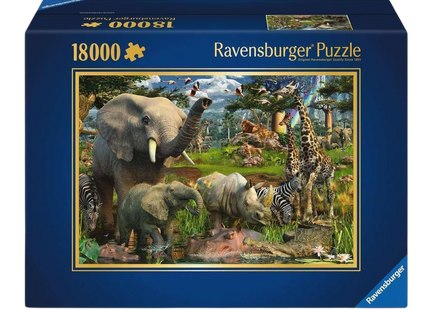 Ravensburger At the Waterhole 18000 Piece Puzzle