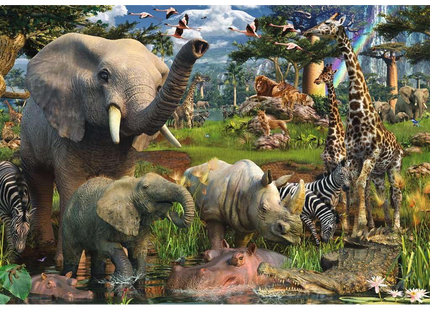 Ravensburger At the Waterhole 18000 Piece Puzzle