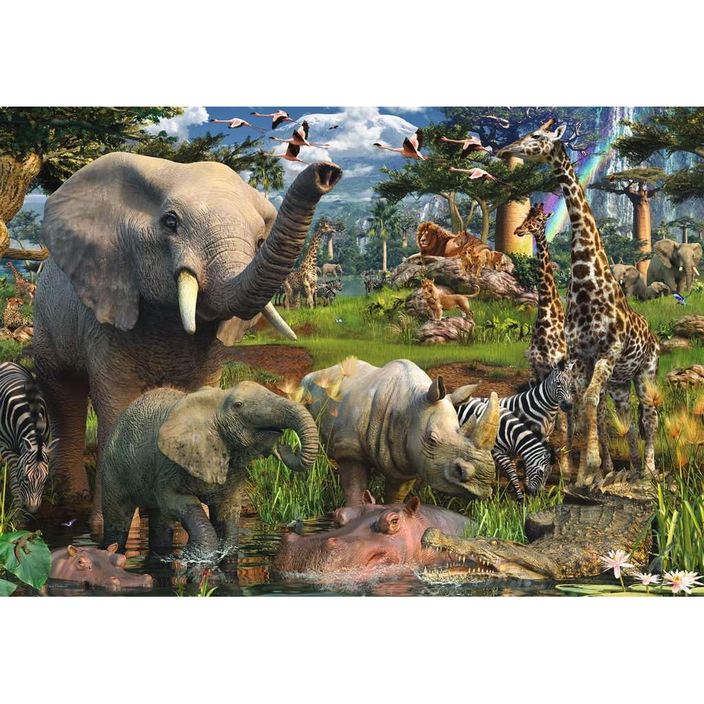Ravensburger At the Waterhole 18000 Piece Puzzle