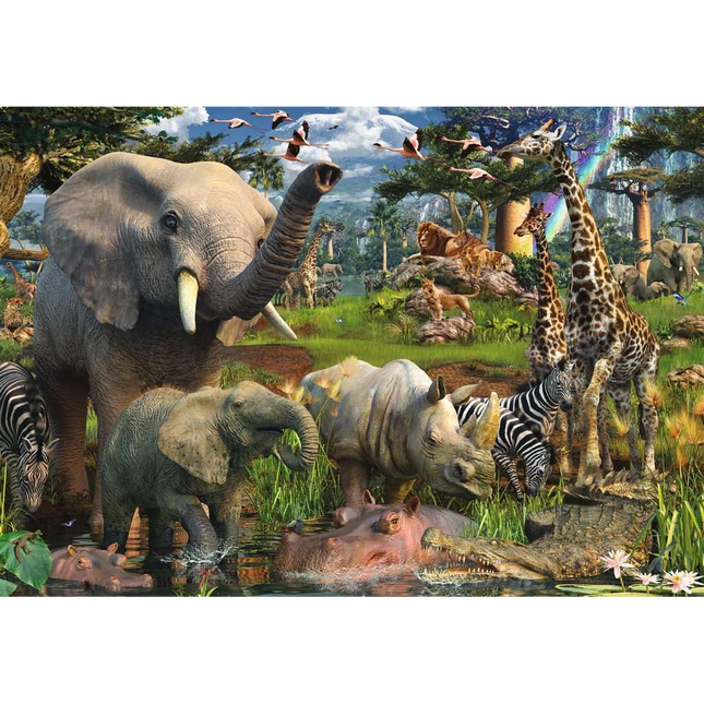 Ravensburger At the Waterhole 18000 Piece Puzzle