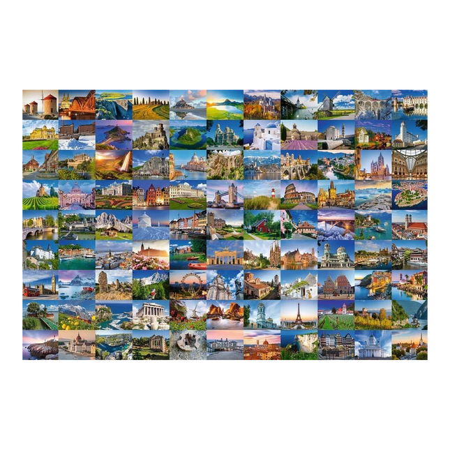 Ravensburger 99 Beautiful Places of Europe 3000 Piece Puzzle