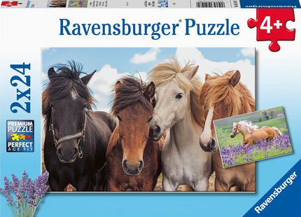 Ravensburger Horse Love 2x24 Piece Puzzle Set