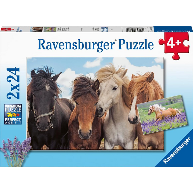 Ravensburger Horse Love 2x24 Piece Puzzle Set