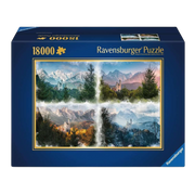 Ravensburger Neuschwanstein Castle Through the Seasons 18000 Piece Puzzle