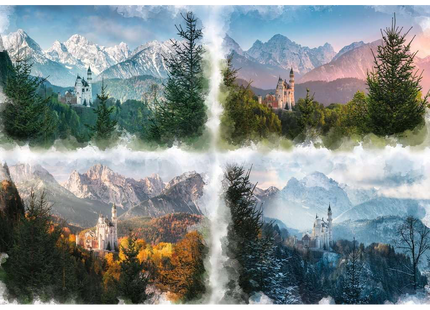 Ravensburger Neuschwanstein Castle Through the Seasons 18000 Piece Puzzle