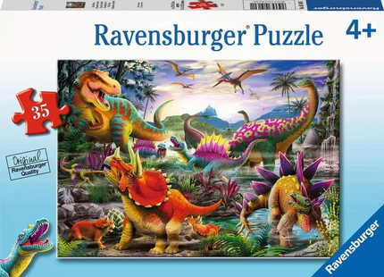 Ravensburger T-Rex Terror 35 Piece Puzzle