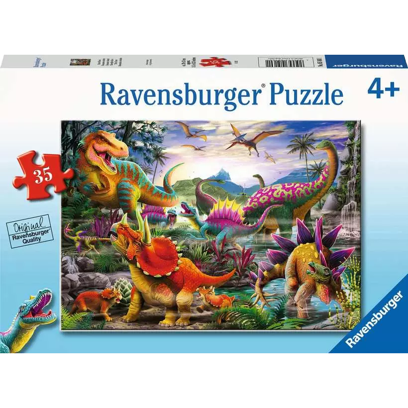 Ravensburger T-Rex Terror 35 Piece Puzzle