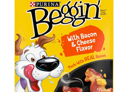 Purina Beggin Dog Treats Bacon & Cheese 25 oz (4 Pack) (EXP JUL 2026)